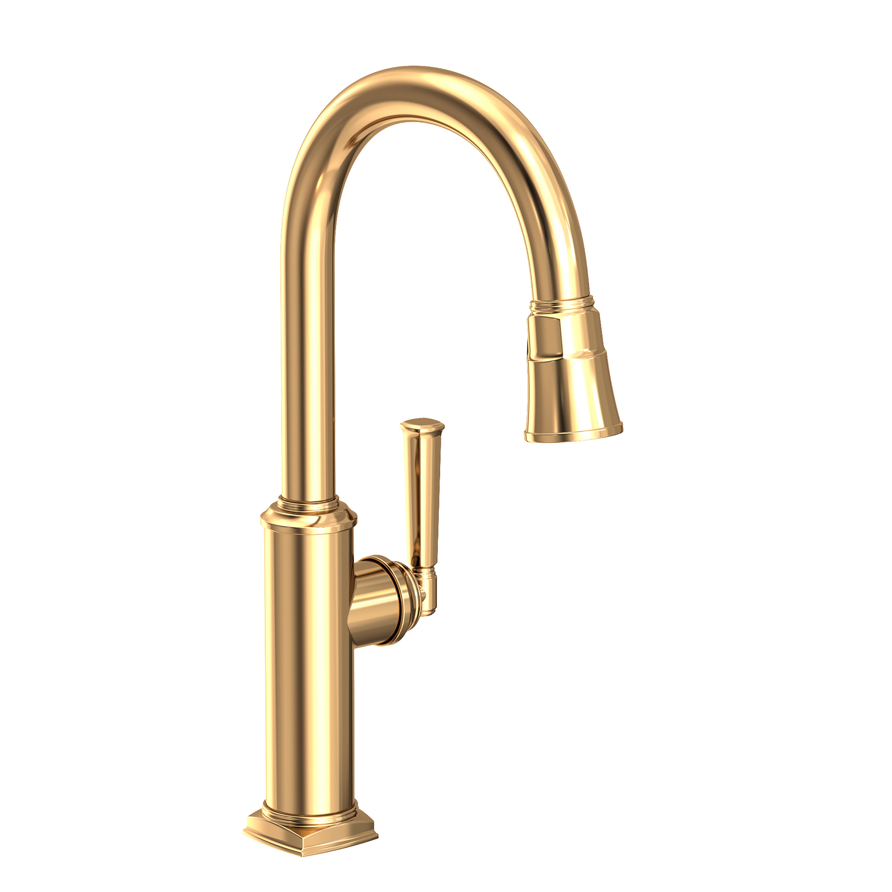 Newport Brass Zemora 3160-5103 — vista de producto — Latón sin Laca (Living)