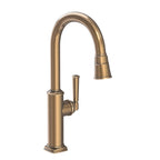 Newport Brass Zemora 3160-5103 — vista de producto — Latón Antiguo