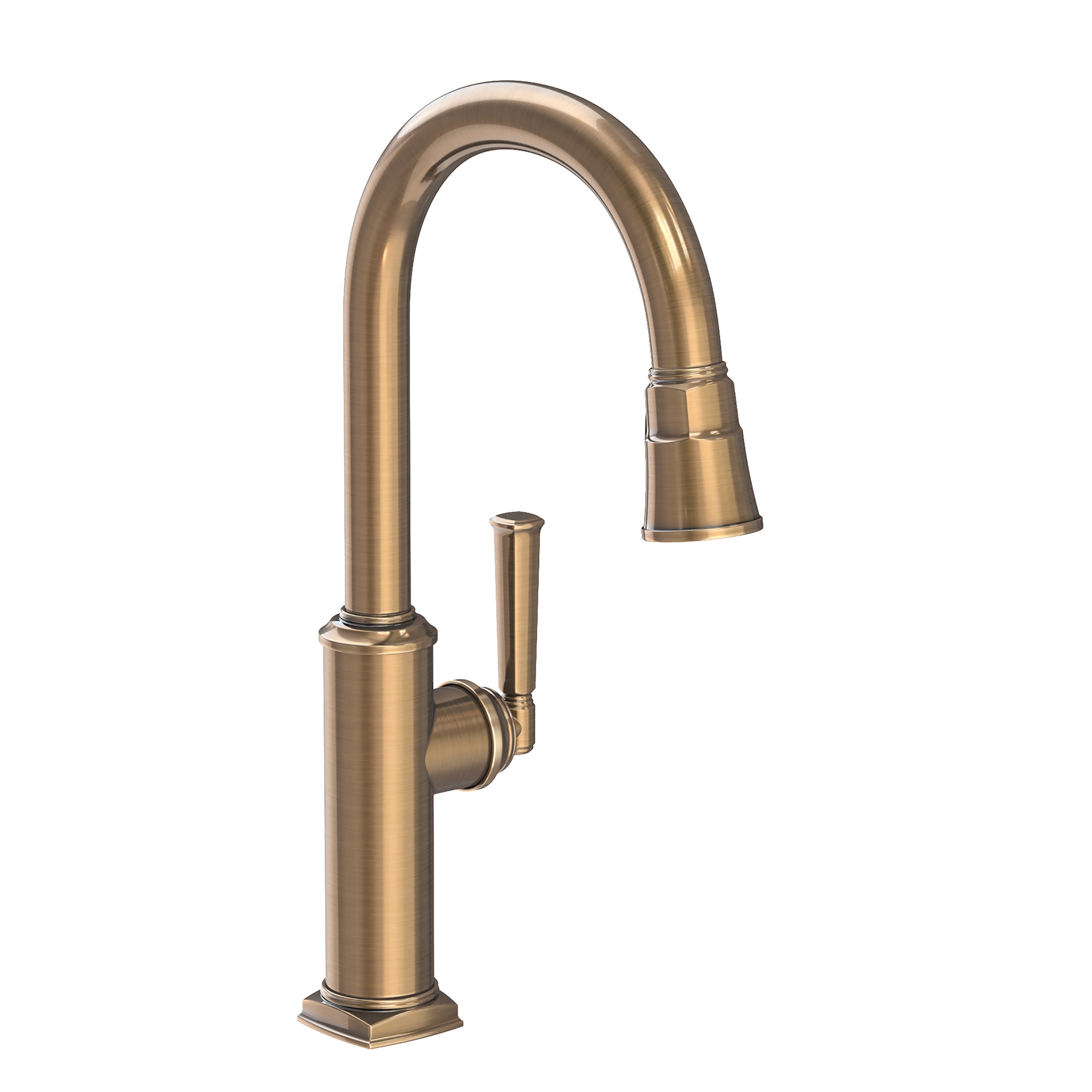 Newport Brass Zemora 3160-5103 — vista de producto — Latón Antiguo