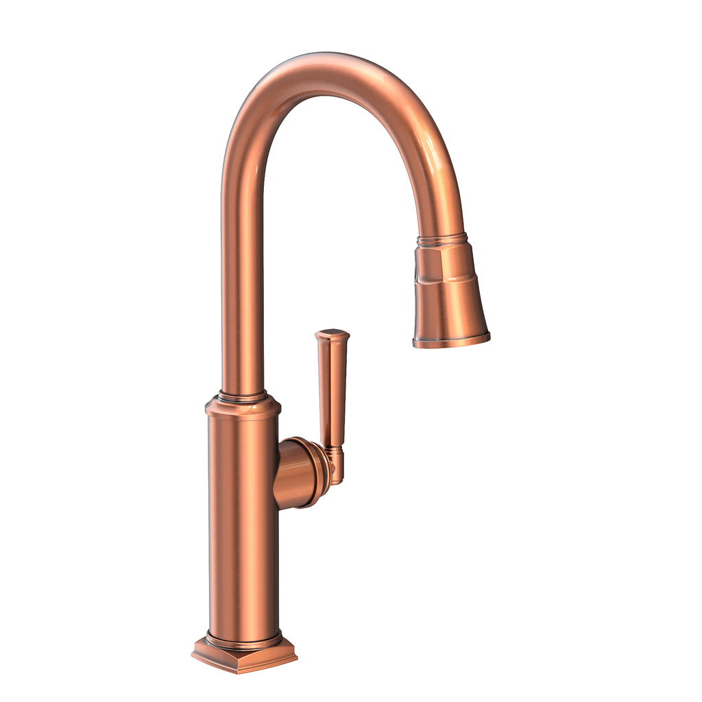 Newport Brass Zemora 3160-5103 — vista de producto — Cobre Antiguo