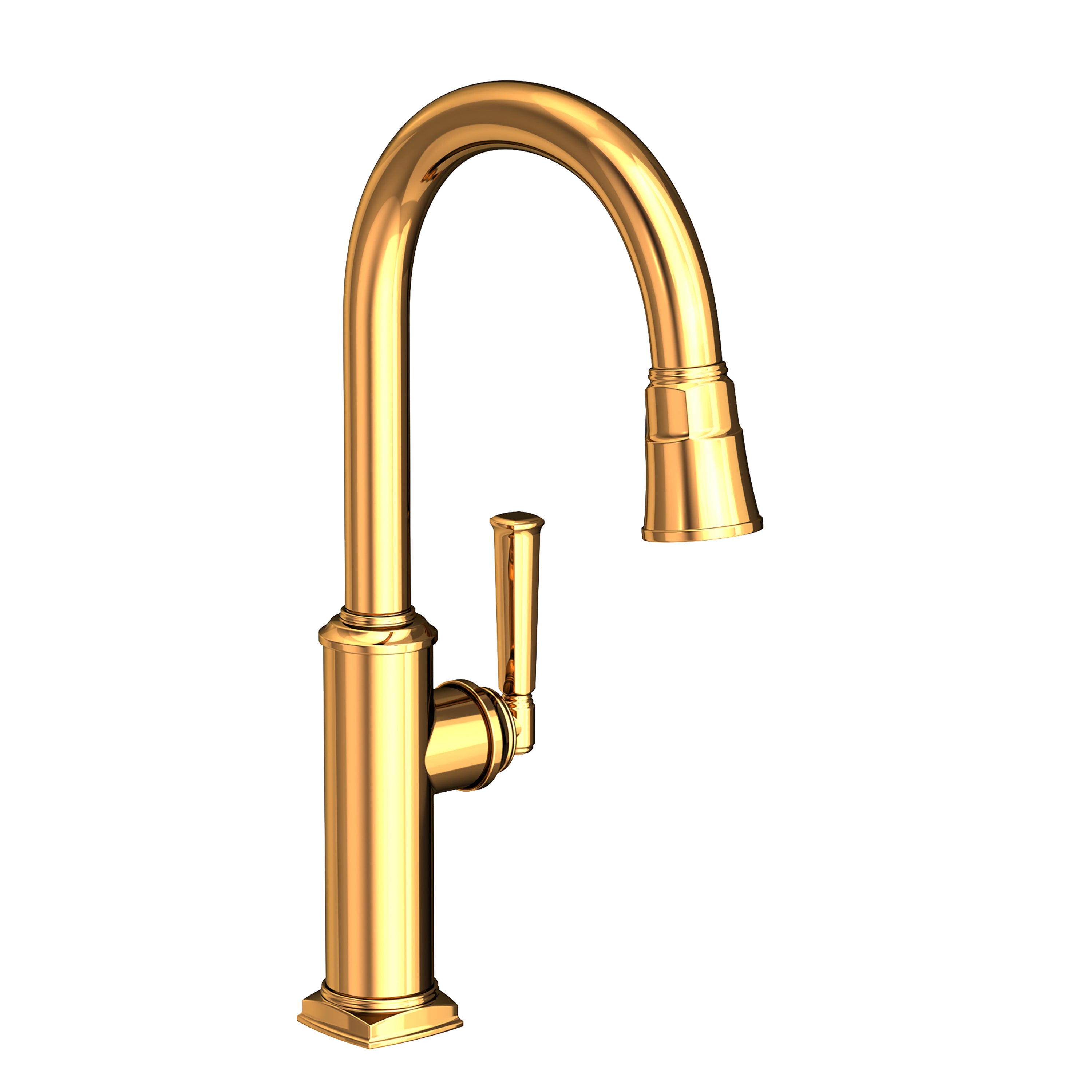 Newport Brass Zemora 3160-5103 — vista de producto — Oro Pulido (PVD)