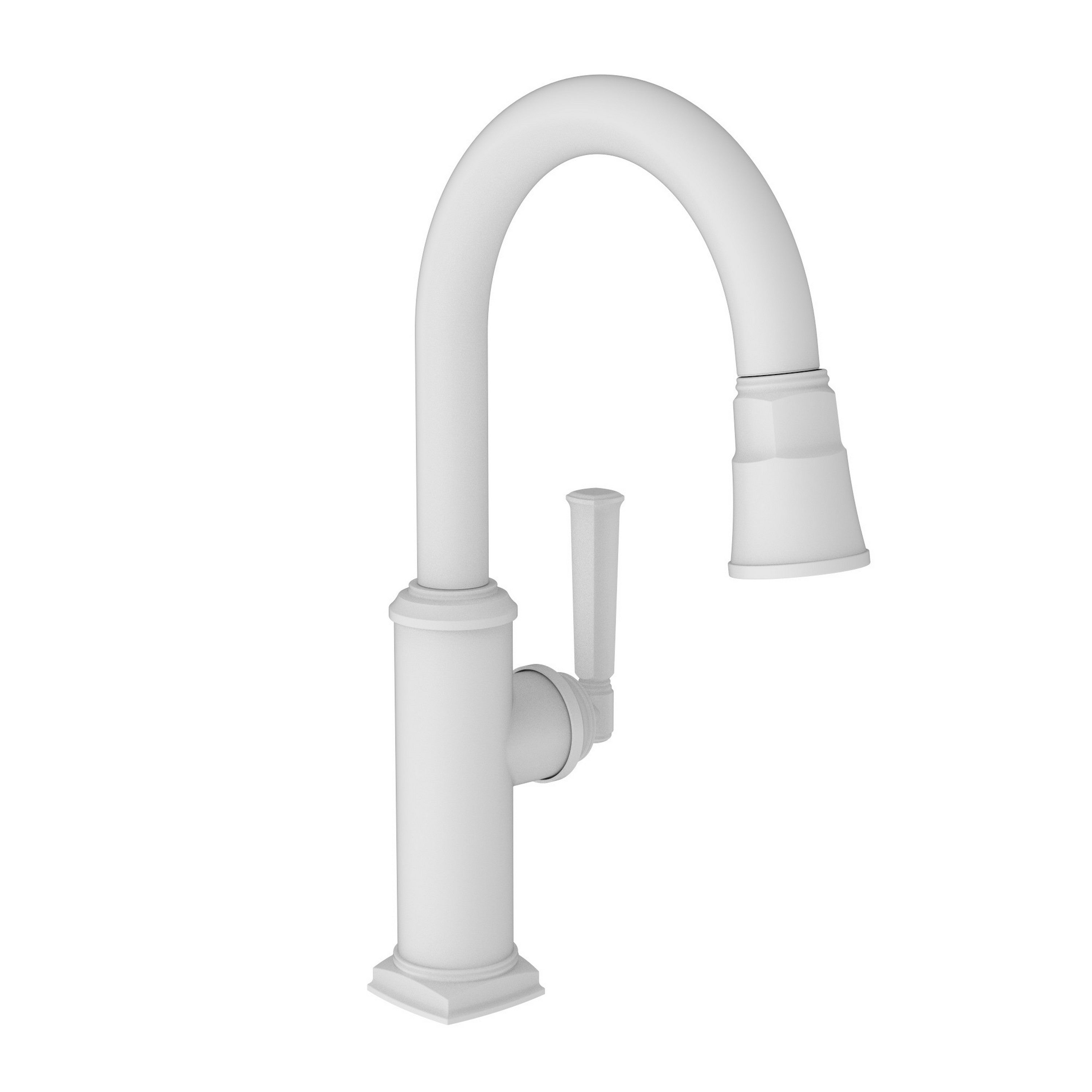 Newport Brass Zemora 3160-5203 — vista de producto — Blanco Mate