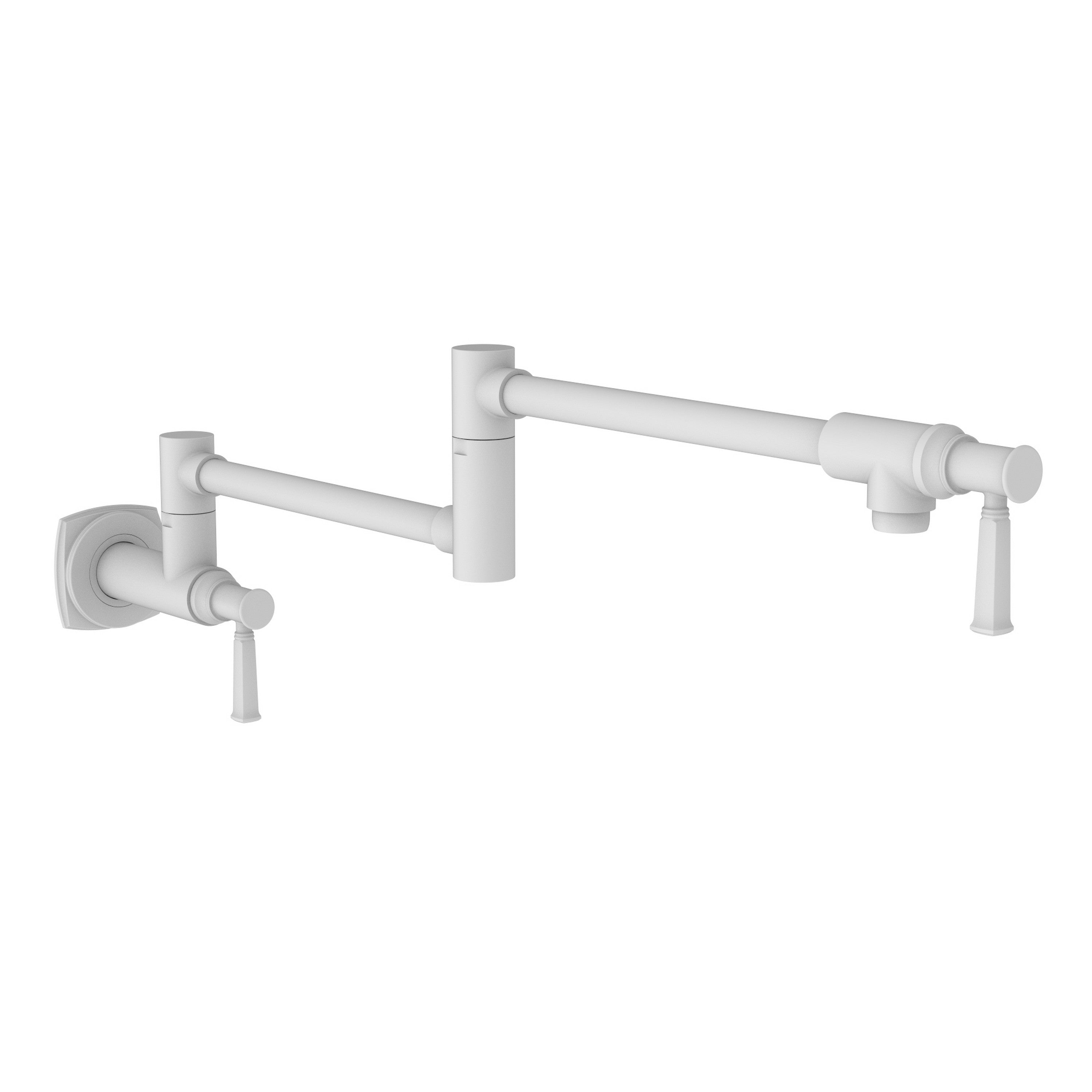 Newport Brass Zemora 3160-5503 — vista de producto — Blanco Mate