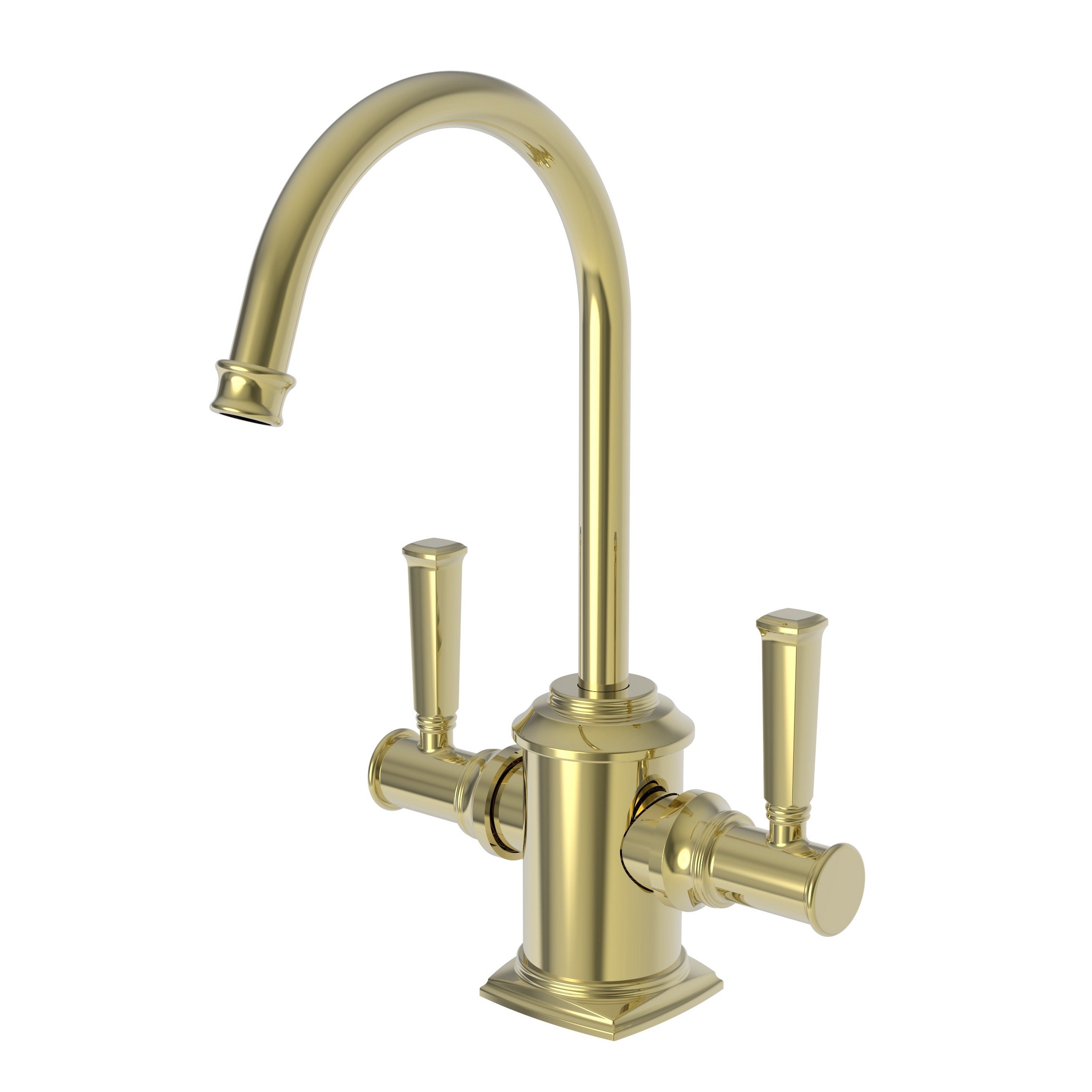 Newport Brass Zemora 3160-5603 — vista de producto — Latón sin Laca (Living)