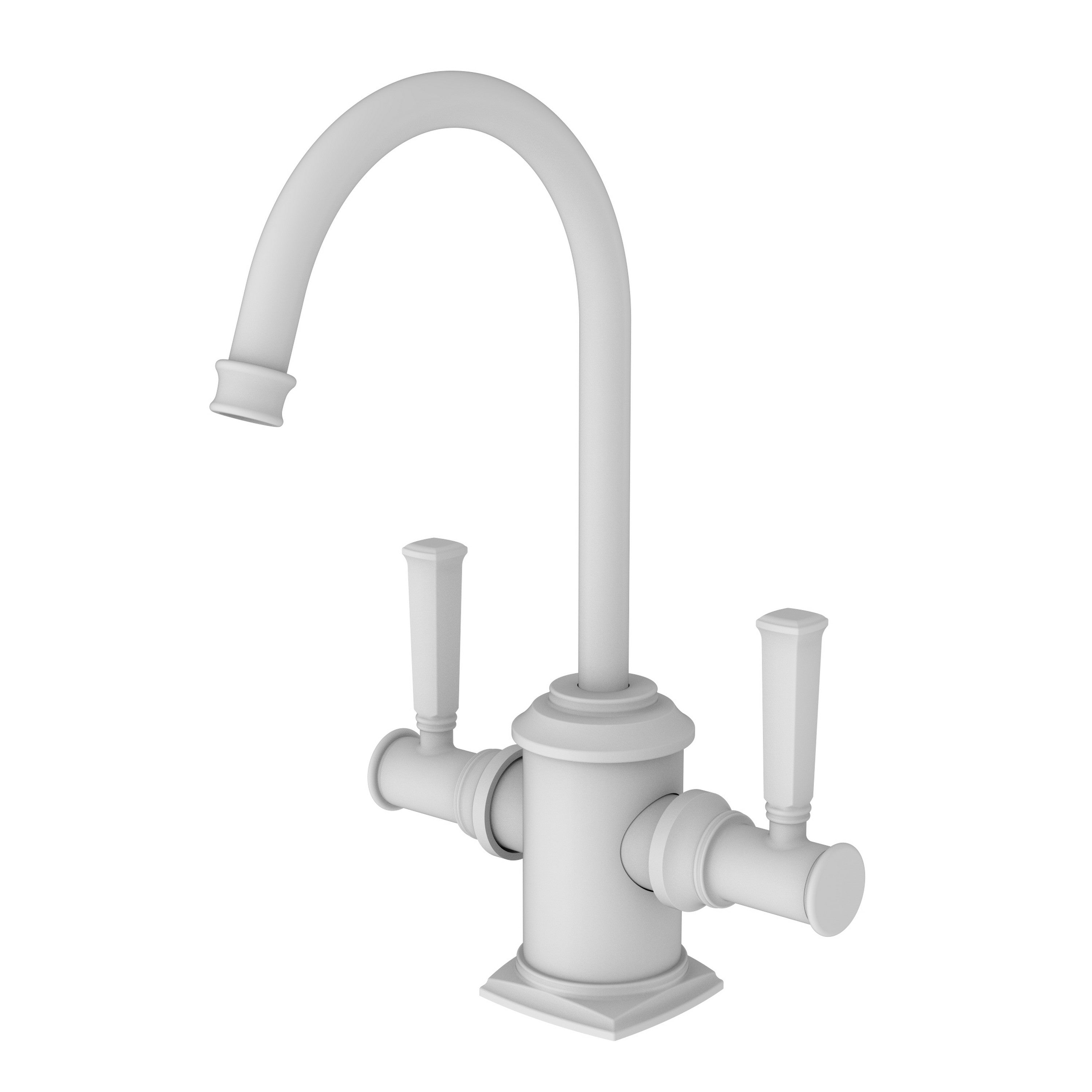 Newport Brass Zemora 3160-5603 — vista de producto — Blanco Mate