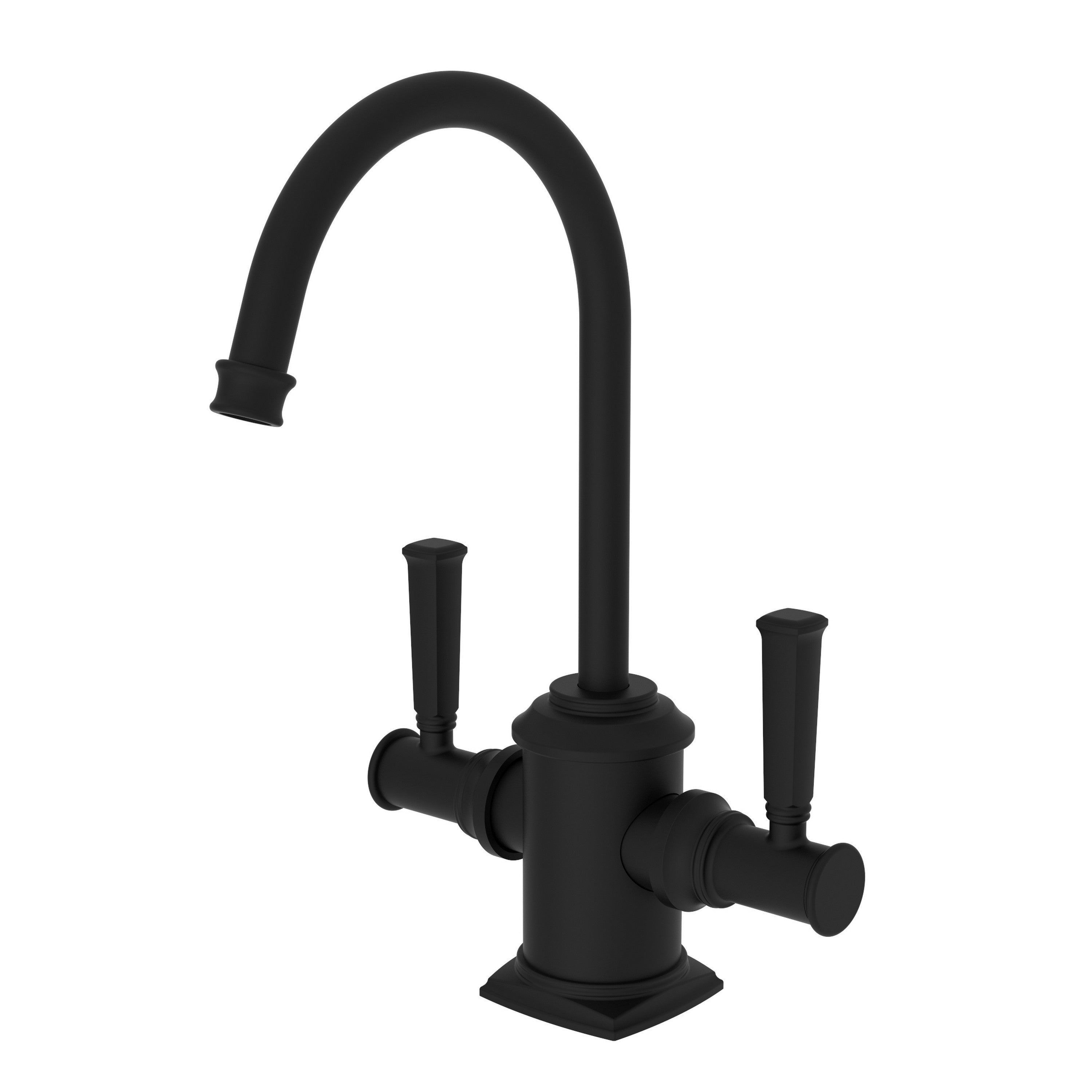Newport Brass Zemora 3160-5603 — vista de producto — Negro Mate