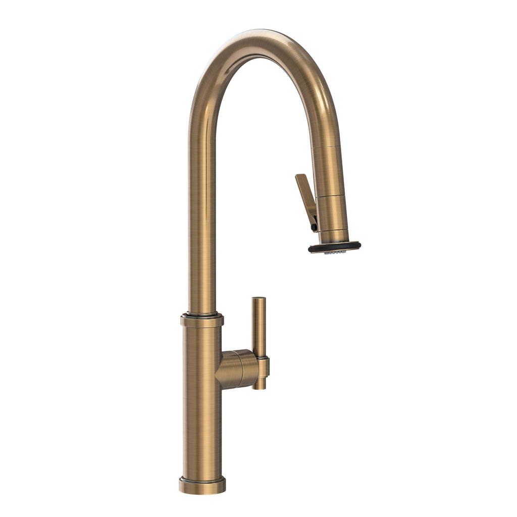 Newport Brass Seager 3180-5173 — vista de producto — Latón Antiguo