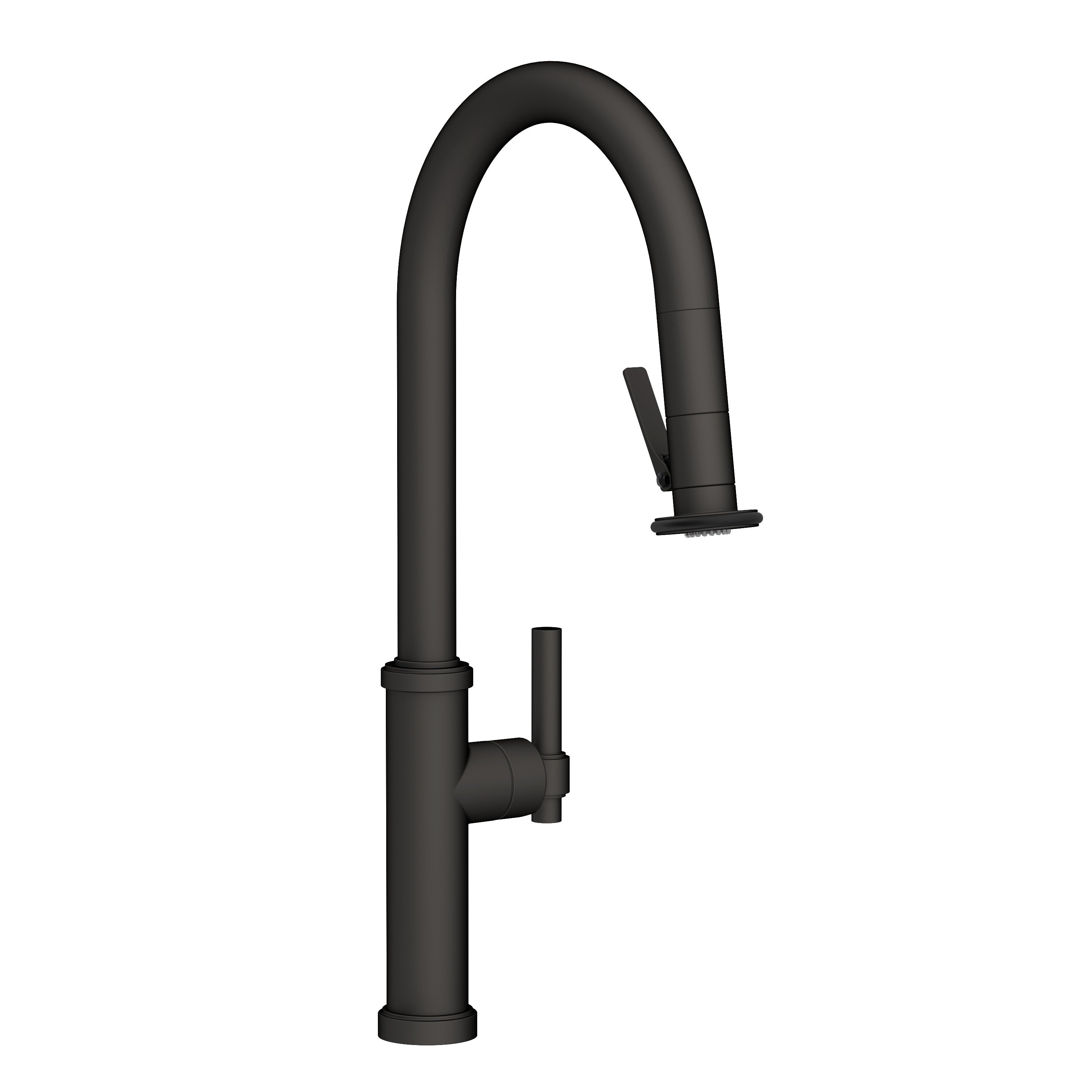 Newport Brass Seager 3180-5173 — vista de producto — Negro Mate