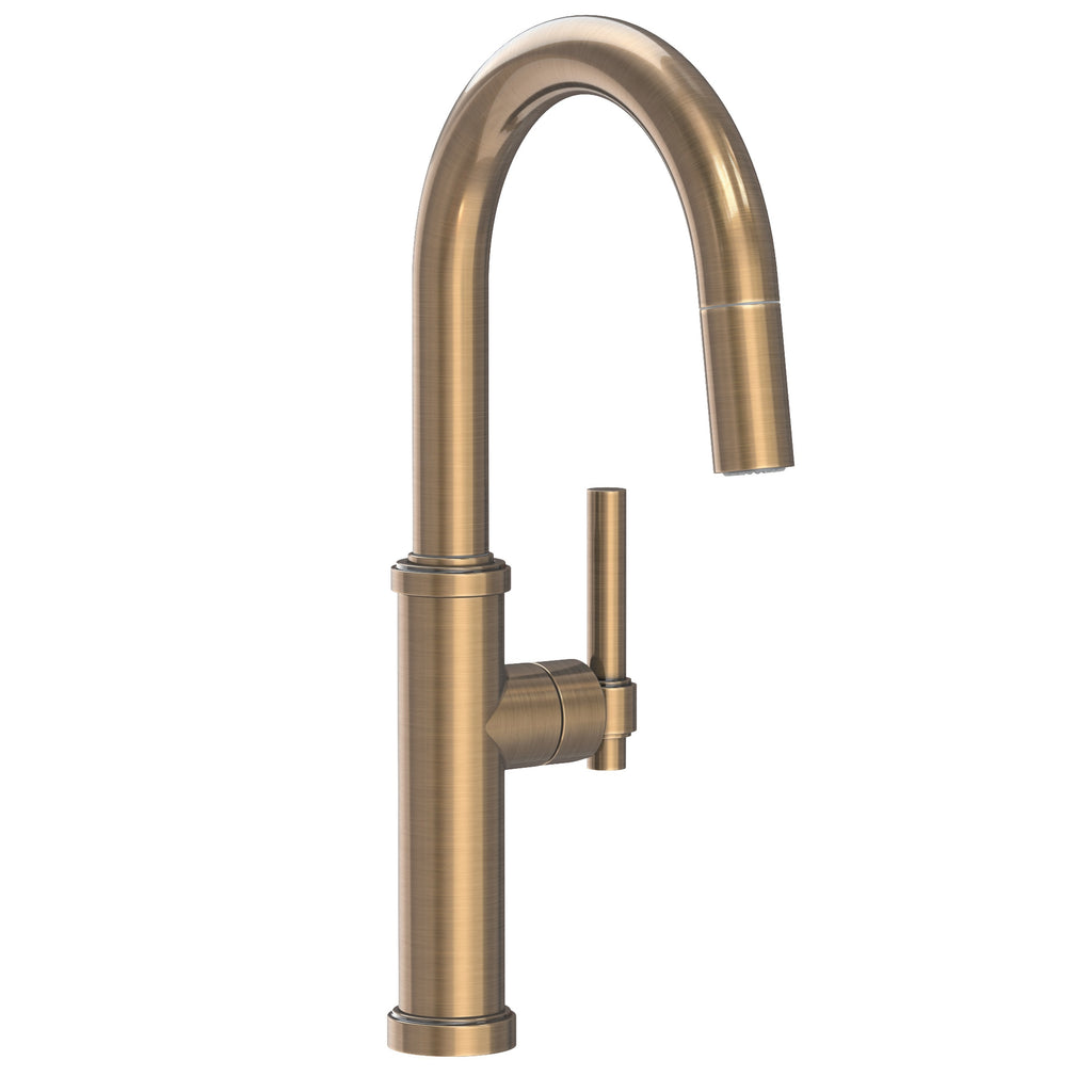 Newport Brass Seager 3180-5243 — vista de producto — Latón Antiguo