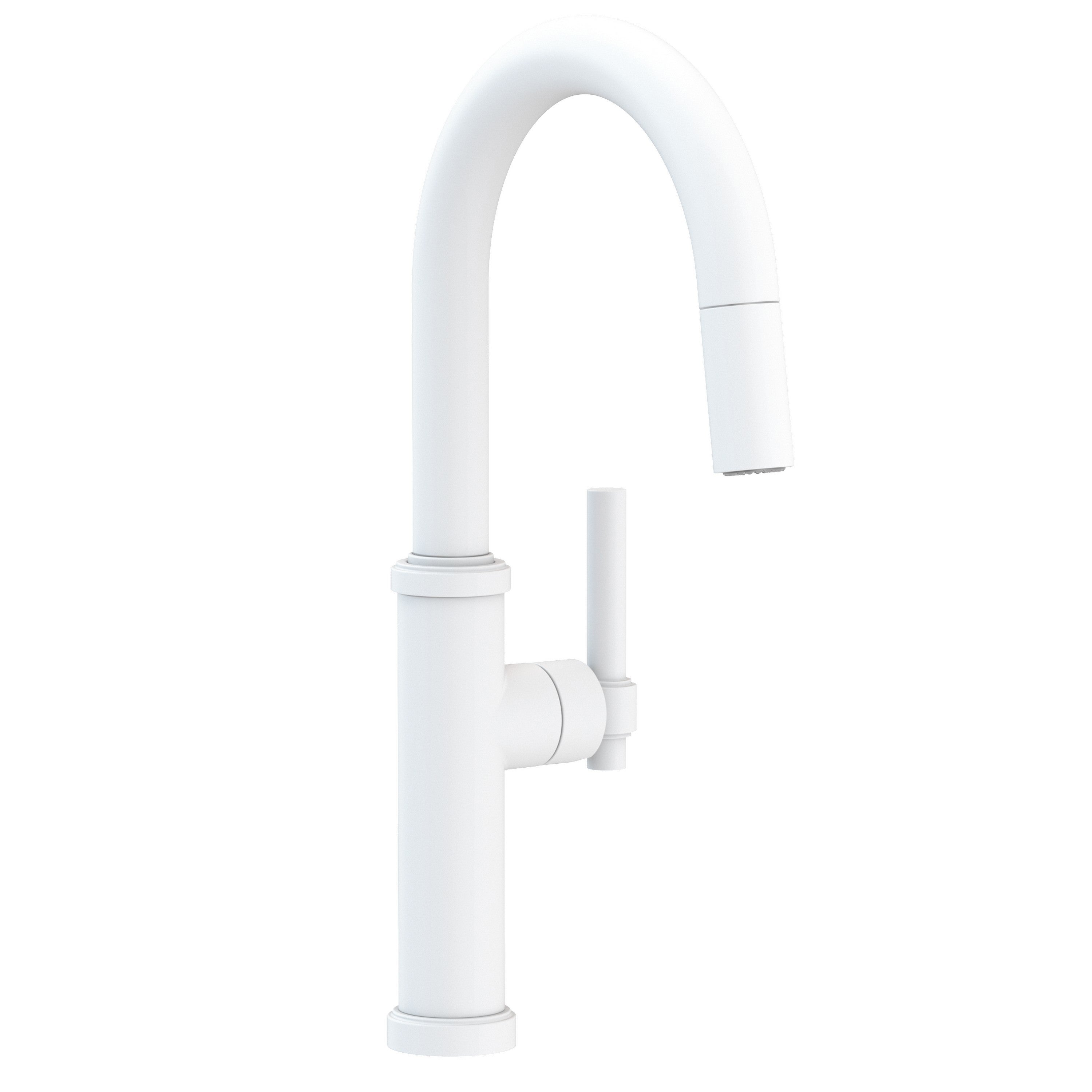 Newport Brass Seager 3180-5243 — vista de producto — Blanco Mate