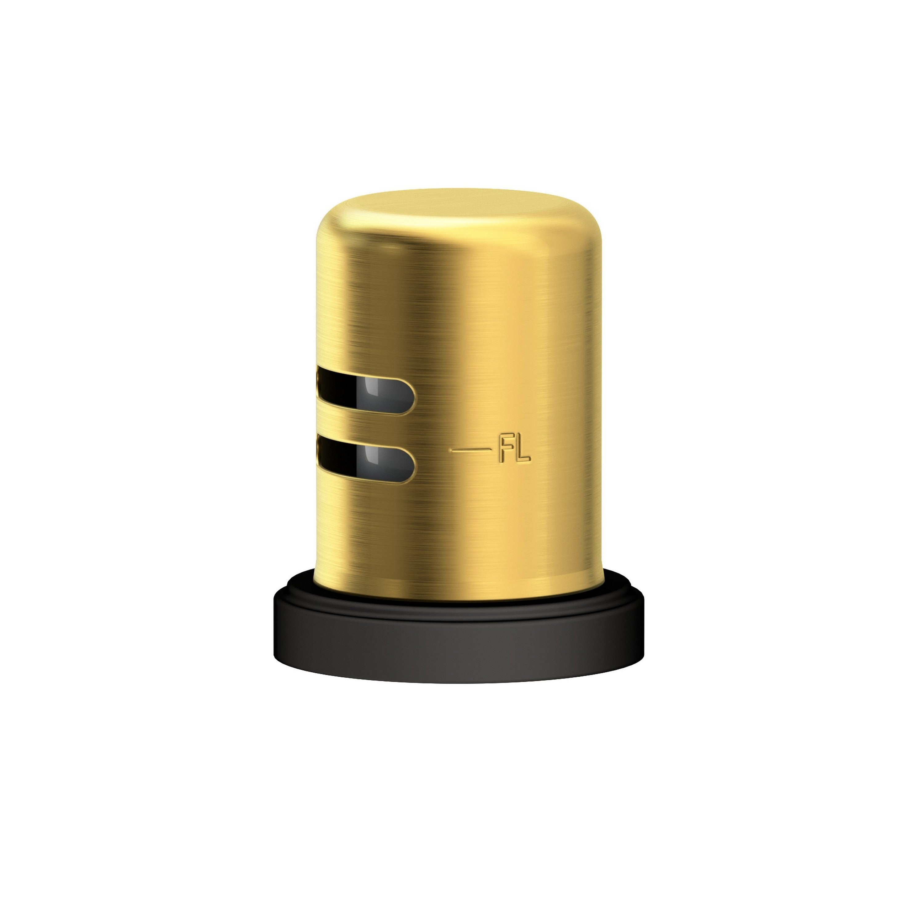 Newport Brass Muncy 3180-5711 — vista de producto — Flat Black x Satin Brass - PVD