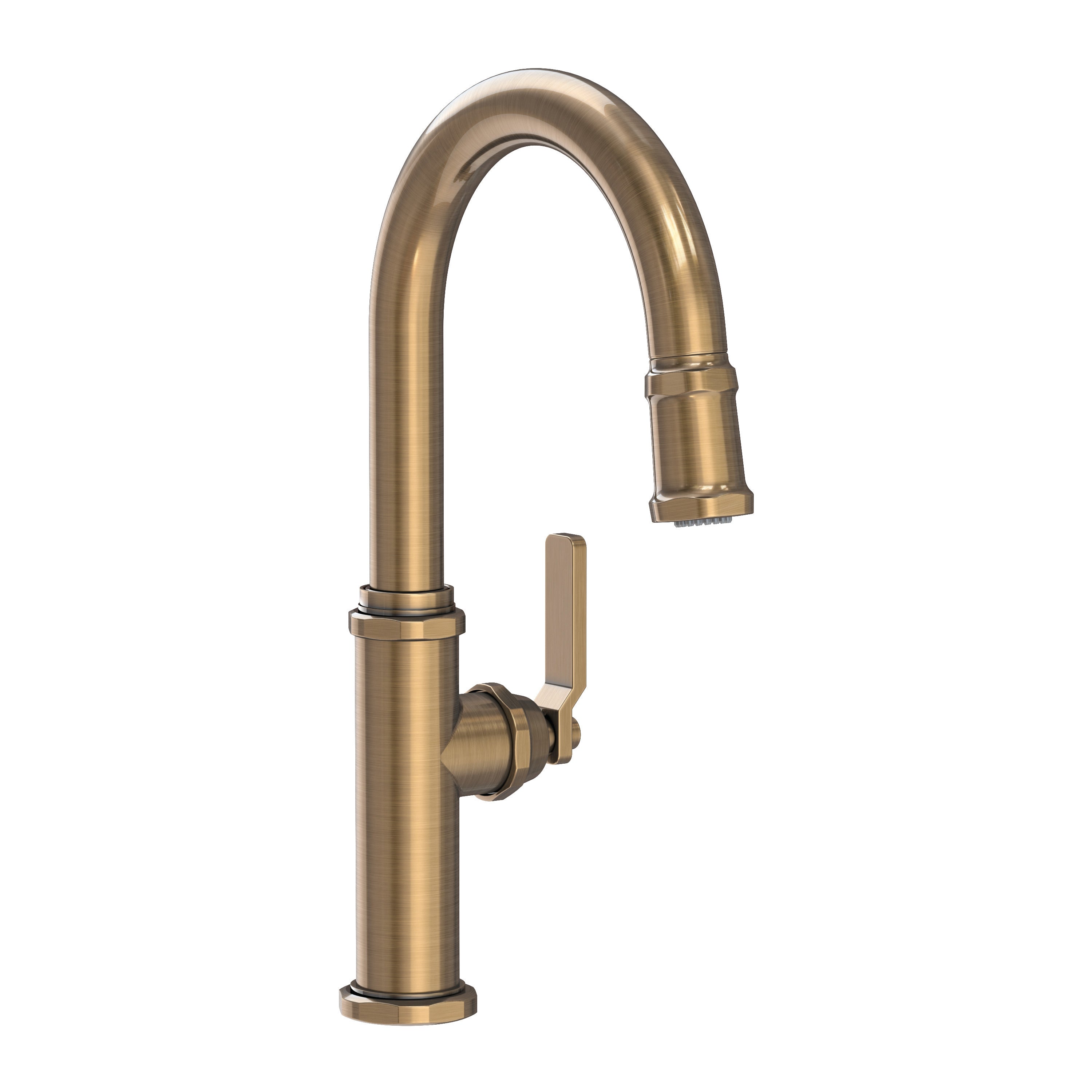 Newport Brass Heaney 3190-5246 — vista de producto — Latón Antiguo