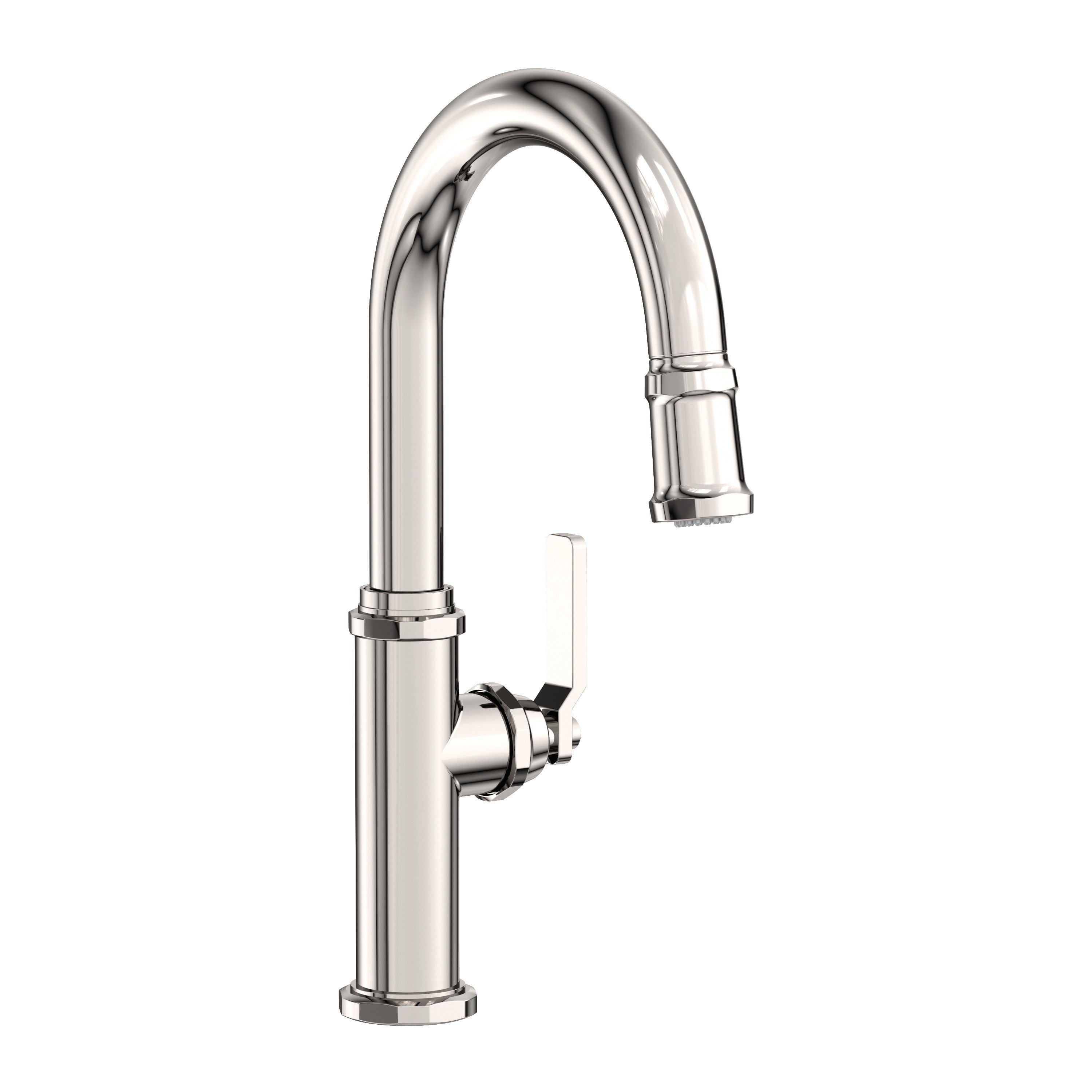 Newport Brass Heaney 3190-5246 — vista de producto — Níquel Pulido (PVD)
