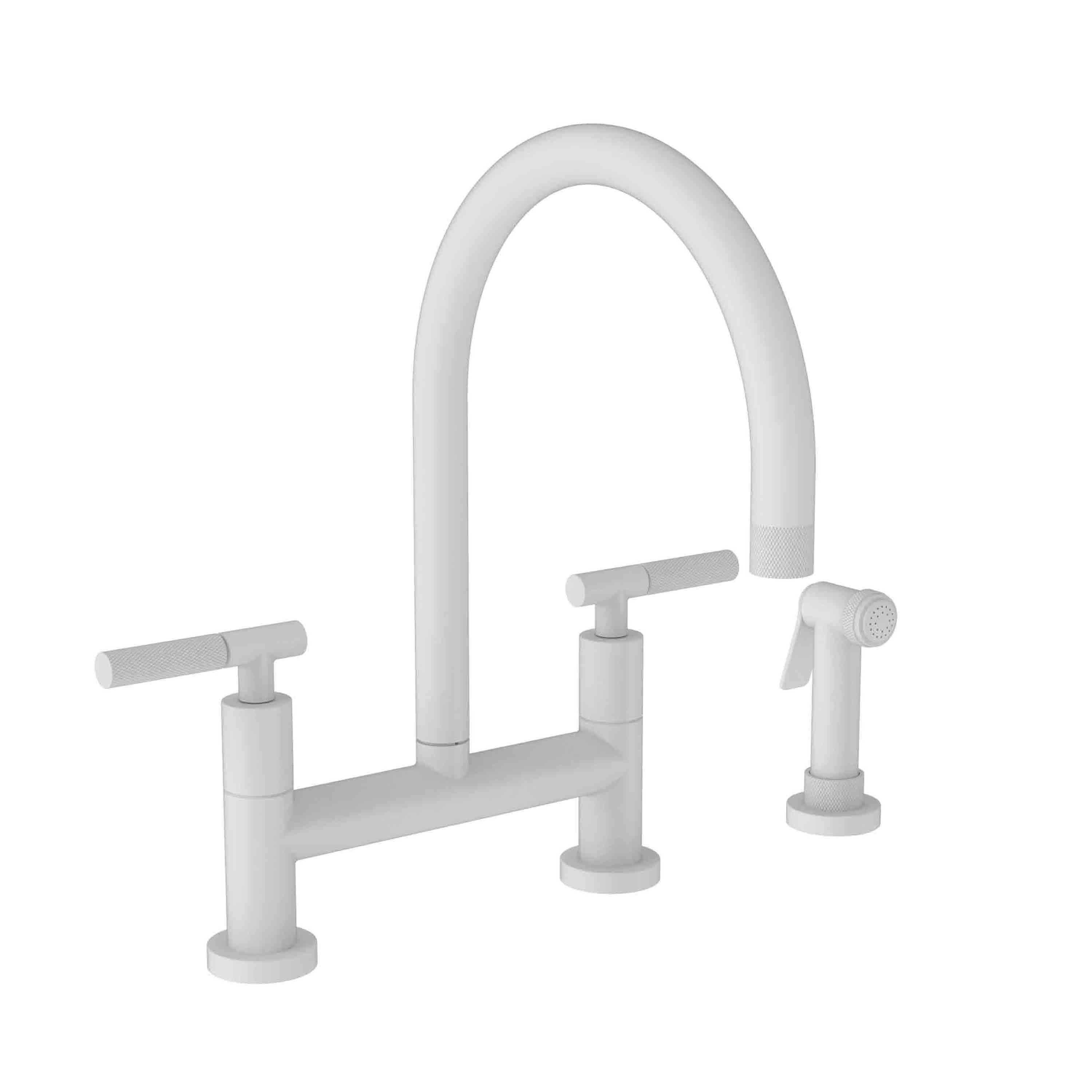 Newport Brass Muncy 3290-5413 — vista de producto — Blanco Mate