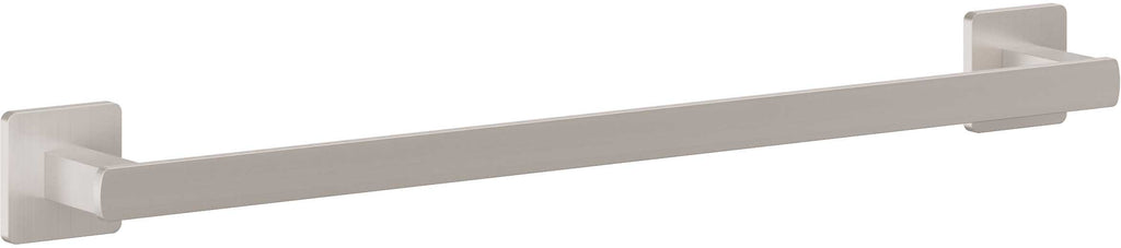 California Faucets San Elijo Barra de Toalla - Base Cuadrada - Satin Nickel