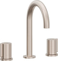 Llave de lavabo Jalama widespread, acabado Latón Antiguo Mate, manija Liso