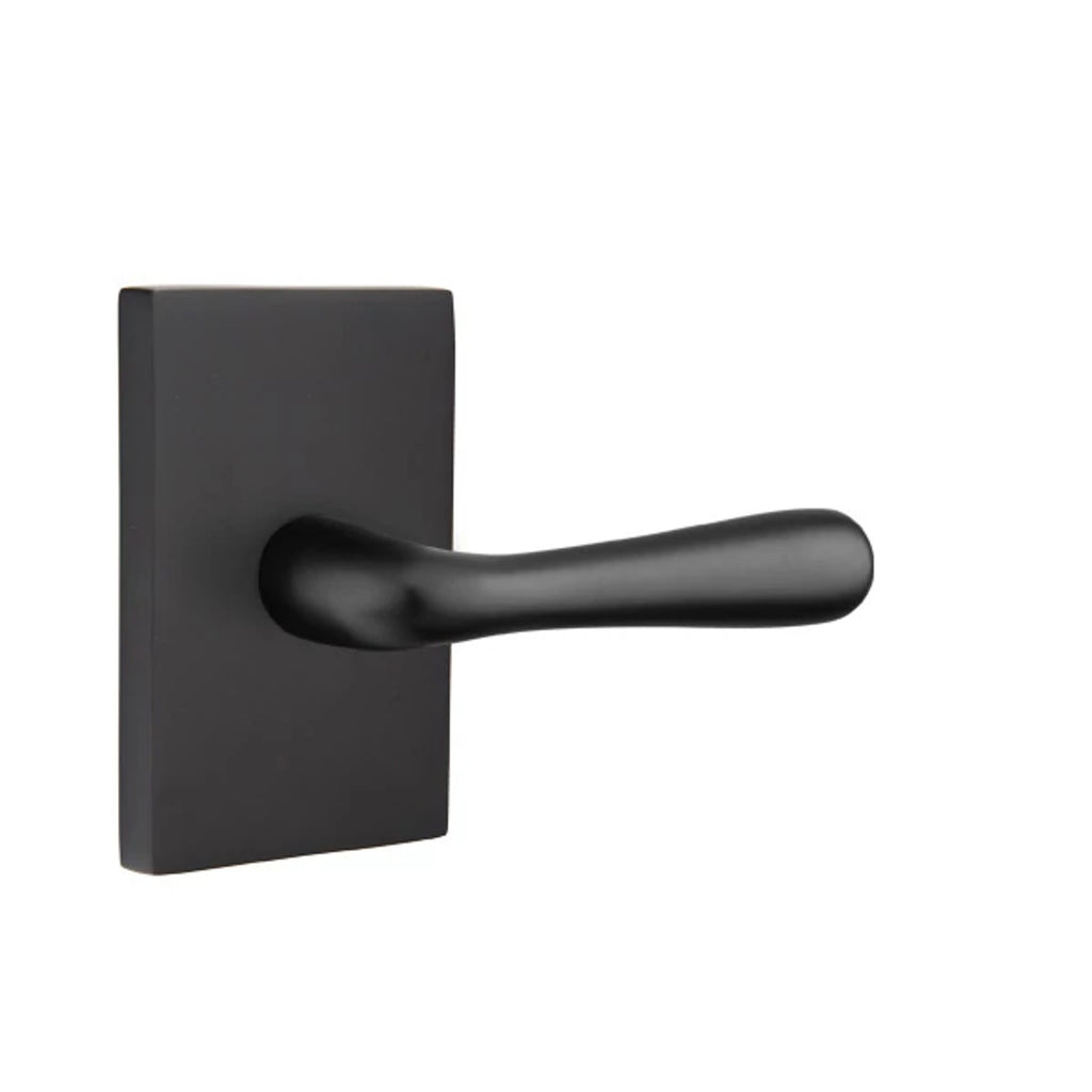Negro Mate · Modern Rectangular Rosette