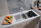 Blanco Quatrus R0 1-3/4 Bowl — Tarja de Acero Inoxidable