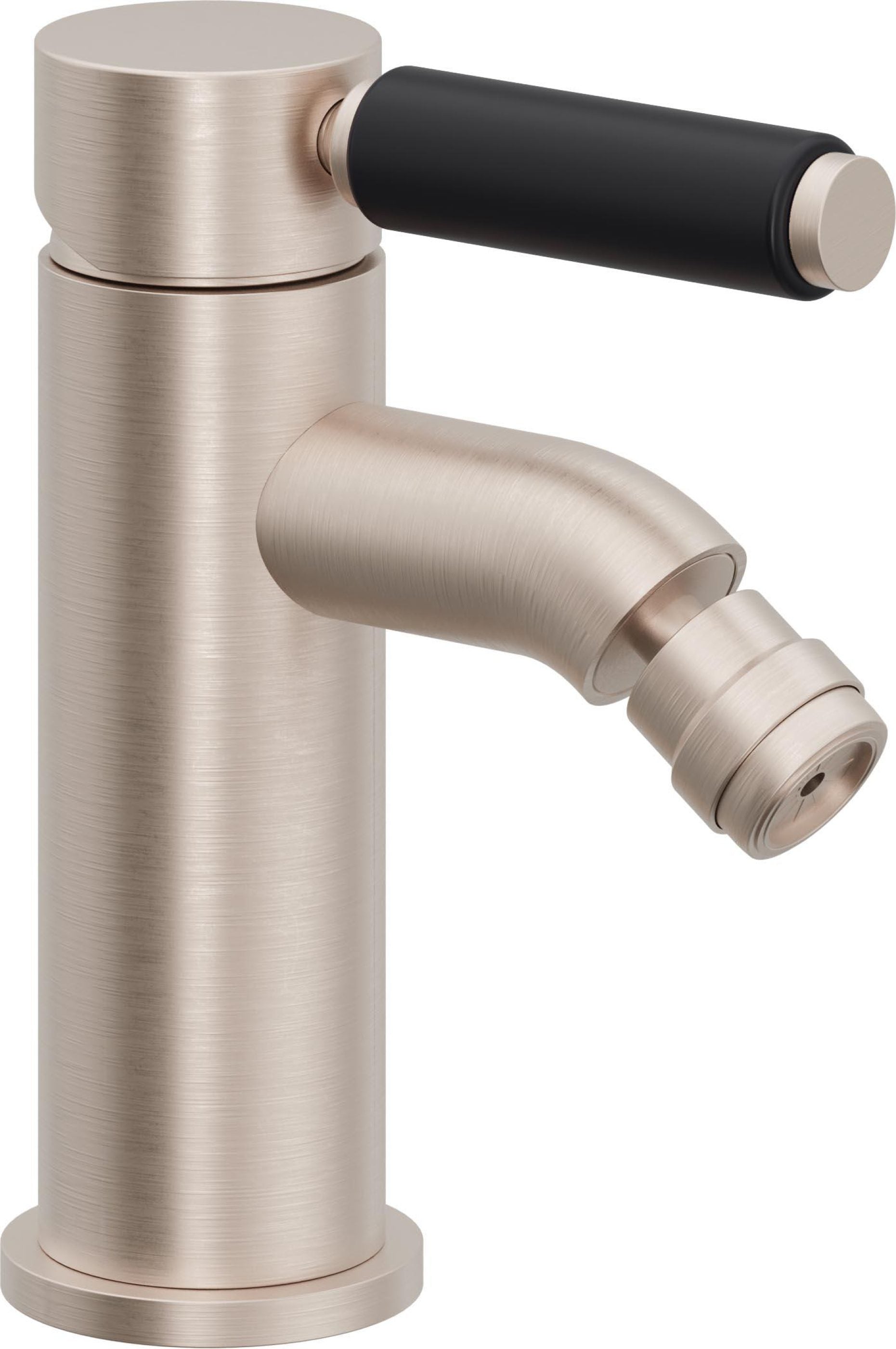California Faucets Cayucos Bidet de Un Solo Orificio - Manija Art Deco