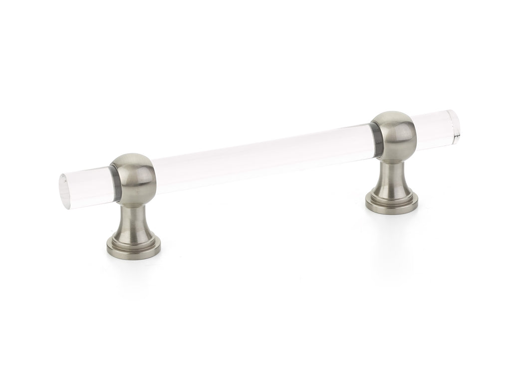Schaub Jaladera de Barra Lumiere Transitional Adjustable — Níquel Satinado