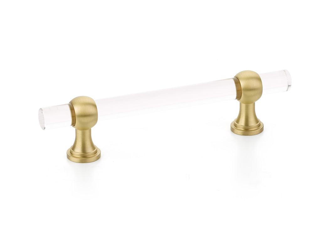 Schaub Jaladera de Barra Lumiere Transitional Adjustable — Latón Satinado