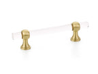 Schaub Jaladera de Barra Lumiere Transitional Adjustable — Latón Satinado