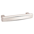Baldwin Hardware Severin A Jaladera 4" 4357 — Níquel pulido Lifetime