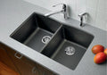 Blanco Diamond Equal Double Bowl — Tarja de Silgranit
