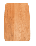 Blanco Tabla de cortar de madera — Diamond Super Single Dual Mount
