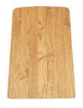 Blanco Tabla de cortar de madera — Diamond Single Bowl Dual Mount