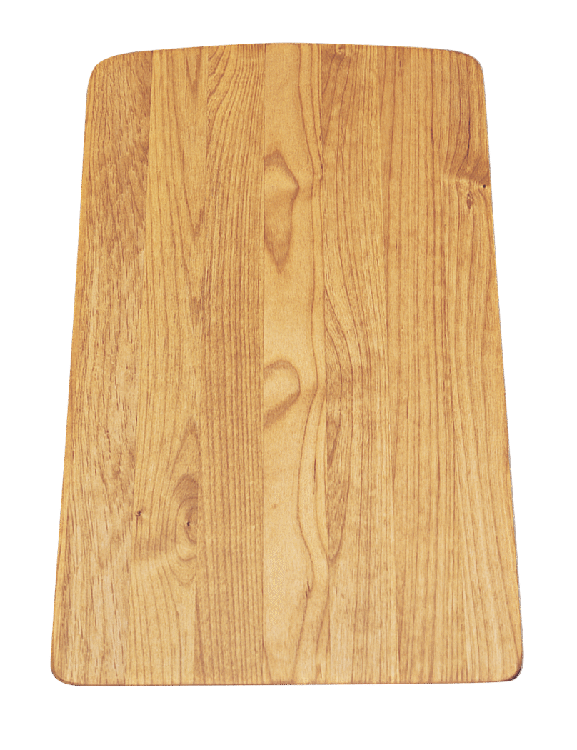 Blanco Tabla de cortar de madera — Diamond Single Bowl Dual Mount