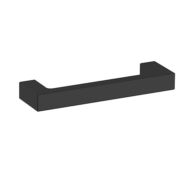 Baldwin Hardware Minneapolis 4" Jaladera de Gabinete 4406 — Negro satinado