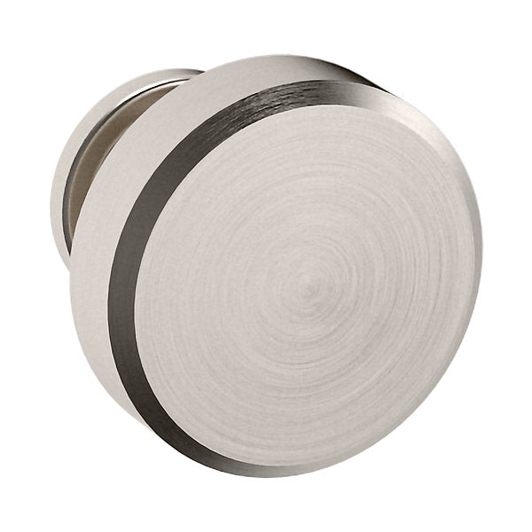 Baldwin Hardware Bevel Perilla de Gabinete 1.25" 4410 — Níquel satinado
