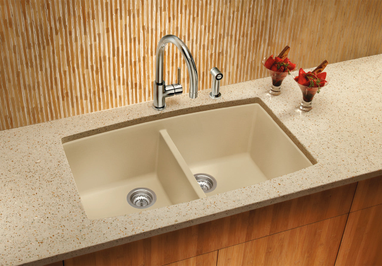 Blanco Performa Equal Double Bowl — Tarja de Silgranit