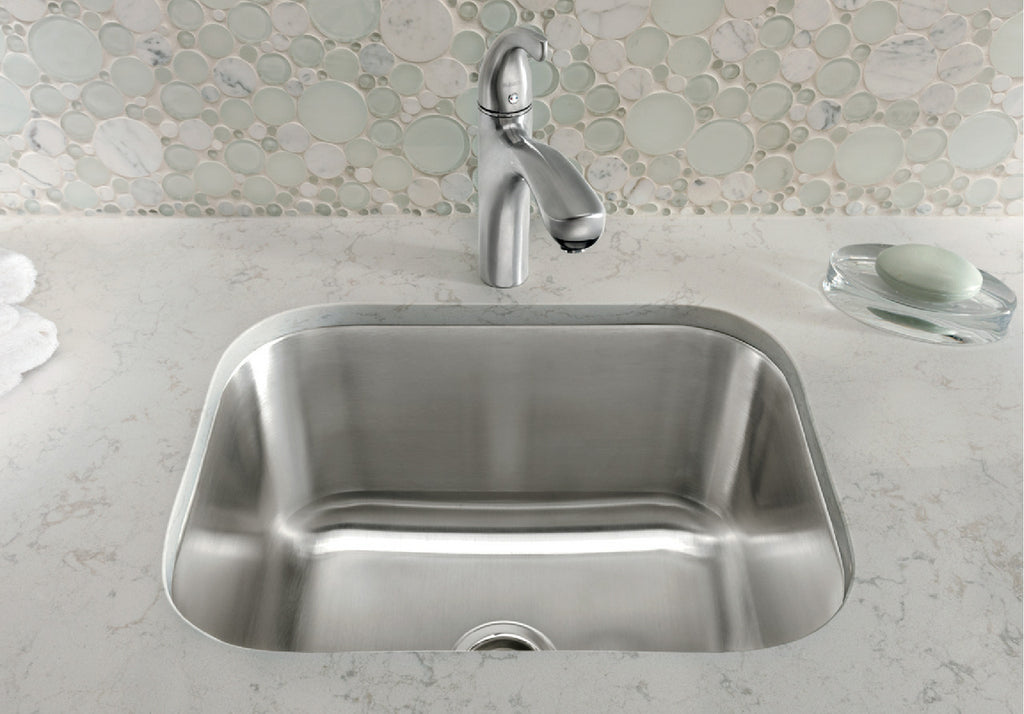 Blanco Stellar Laundry Single Bowl — Tarja de Acero Inoxidable
