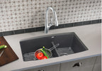 Blanco Performa Medium 1-3/4 Low Divide — Tarja de Silgranit