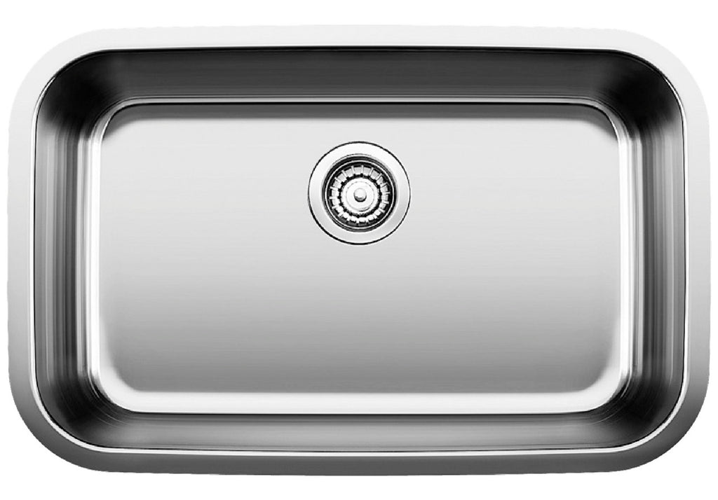 Blanco Stellar ADA Single Bowl — Tarja de Acero Inoxidable