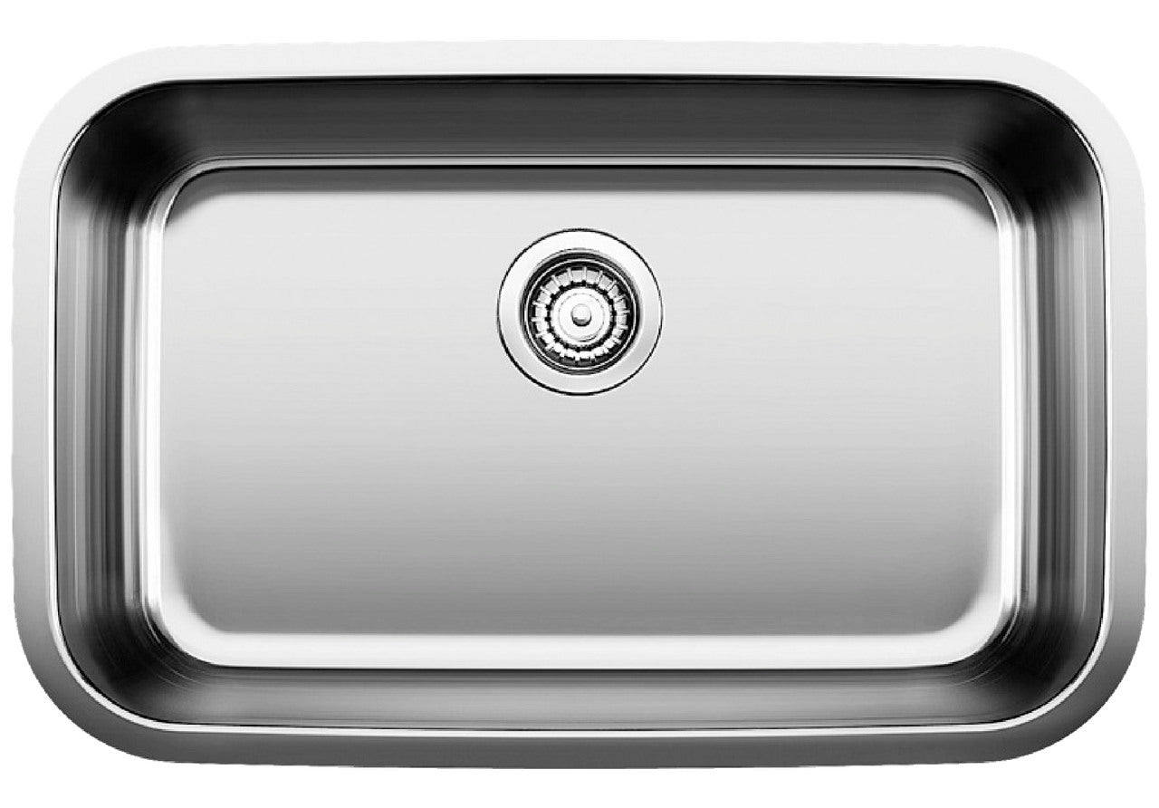 Blanco Stellar ADA Single Bowl — Tarja de Acero Inoxidable