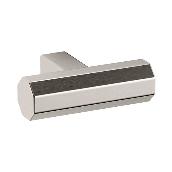 Baldwin Hardware Octagonal Perilla de Gabinete 1.5" 4416 — Níquel satinado