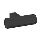 Baldwin Hardware Octagonal Perilla de Gabinete 1.5" 4416 — Negro satinado