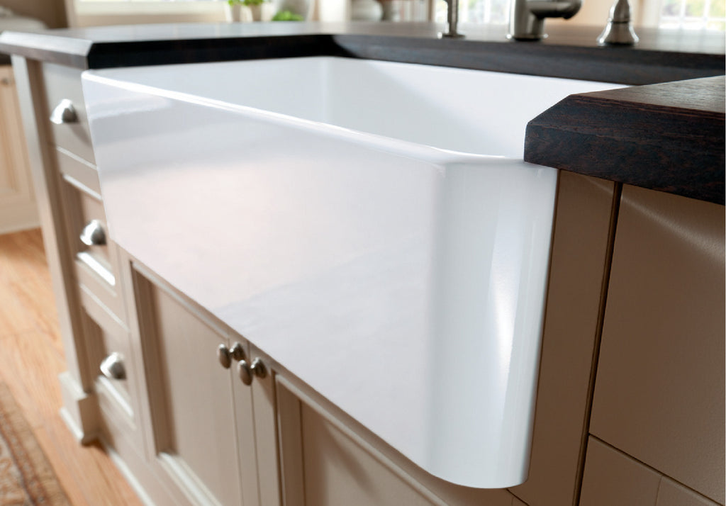 Blanco Cerana 30″ Apron Single Bowl — Tarja de Fireclay