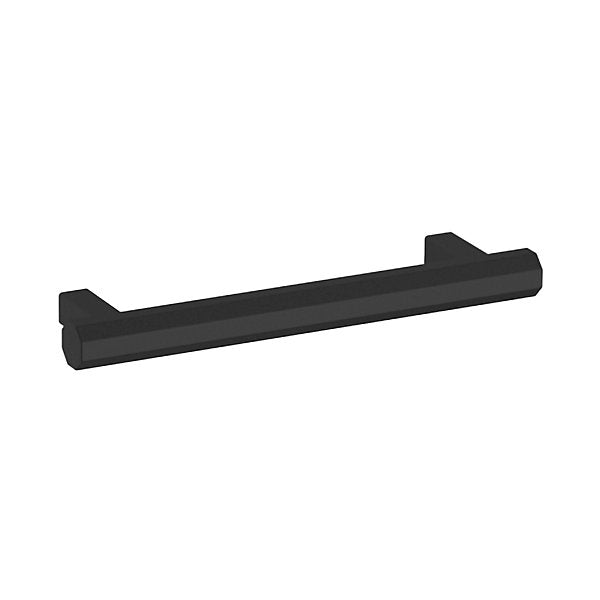 Baldwin Hardware Octagonal Jaladera 4" 4417 — Negro satinado