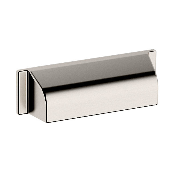 Baldwin Hardware TRANS. Jaladera Tipo Taza 4" 4421 — Níquel satinado