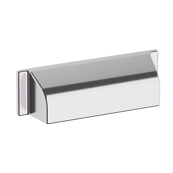 Baldwin Hardware TRANS. Jaladera Tipo Taza 4" 4421 — Cromo pulido