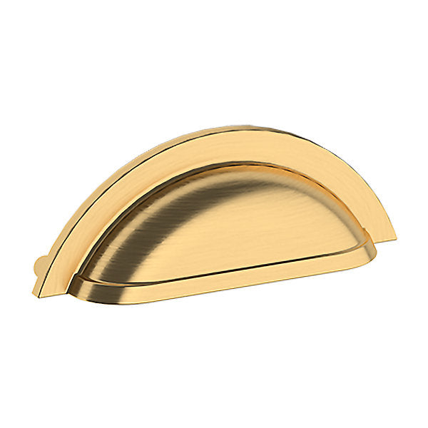 Baldwin Hardware Jaladera Tipo Taza 4" 4" 4424 — Latón satinado Lifetime