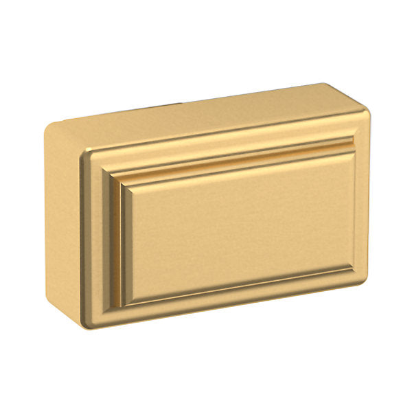Baldwin Hardware Raised T-Perilla de Gabinete 1.5" 4425 — Latón satinado Lifetime
