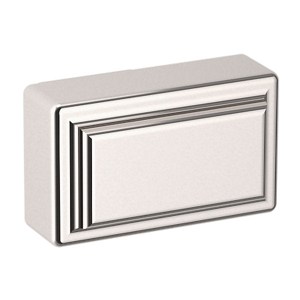 Baldwin Hardware Raised T-Perilla de Gabinete 1.5" 4425 — Níquel pulido Lifetime
