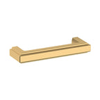 Baldwin Hardware Raised 4" Jaladera de Gabinete 4426 — Latón satinado Lifetime