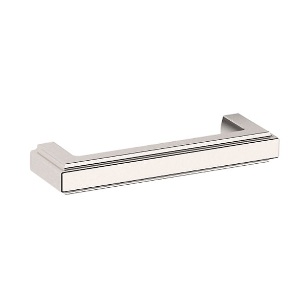 Baldwin Hardware Raised 4" Jaladera de Gabinete 4426 — Níquel pulido Lifetime