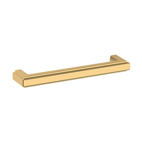 Baldwin Hardware Raised 6" Jaladera de Gabinete 4427 — Latón satinado Lifetime